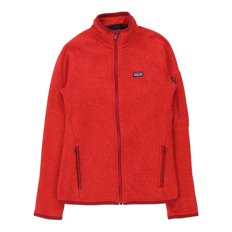 Patagonia Fleece - Small Red Polyester