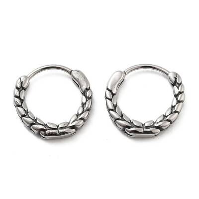 316 Surgical Stainless Steel Hoop Earrings for Women and Men