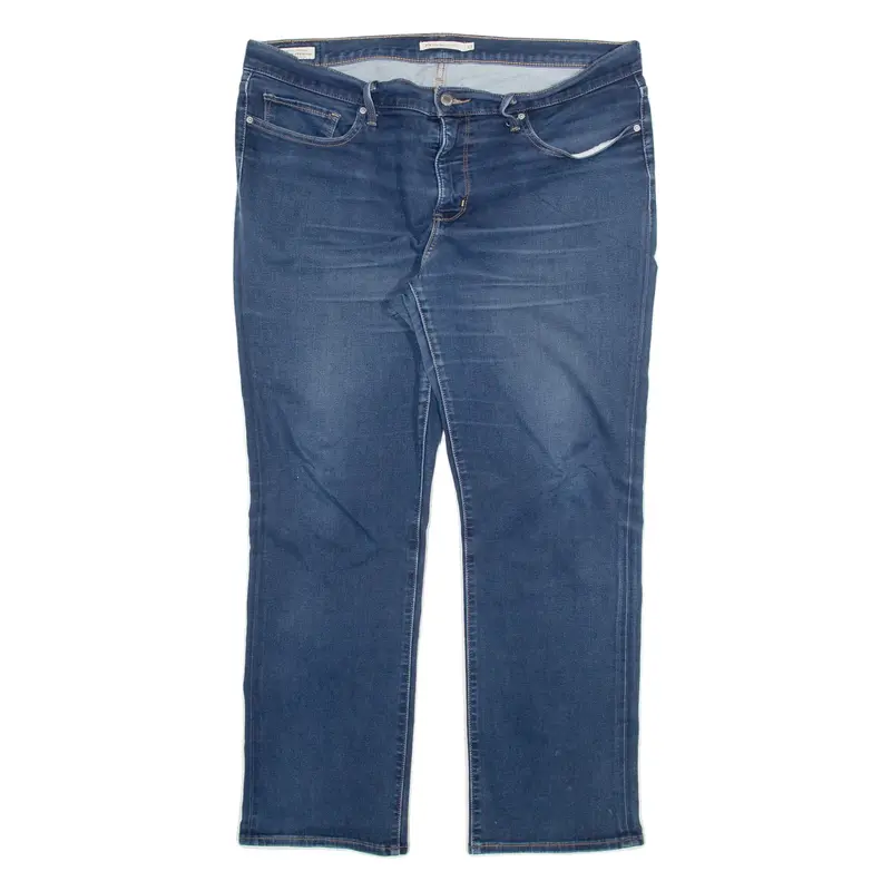 LEVI'S 314 Big E Womens Jeans Blue Regular Straight W37 L28