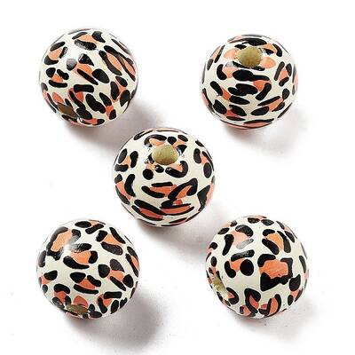 Wood European Beads