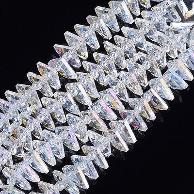 Electroplate Glass Beads Strands