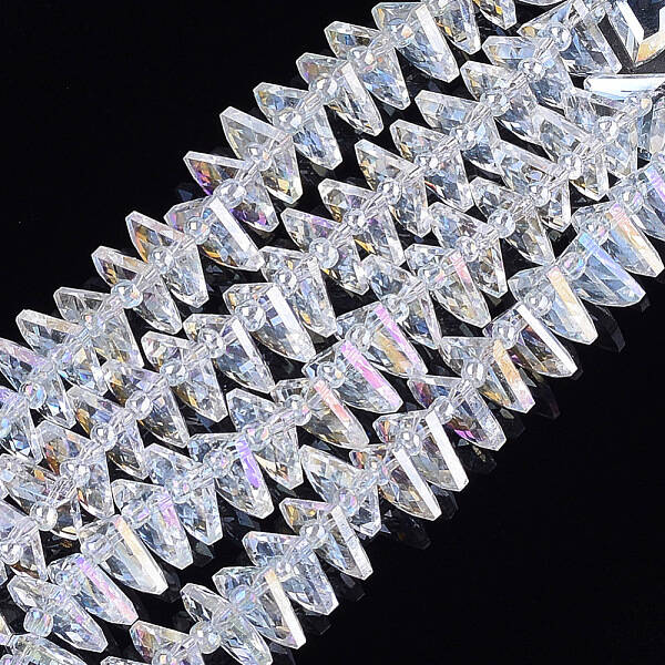 Electroplate Glass Beads Strands