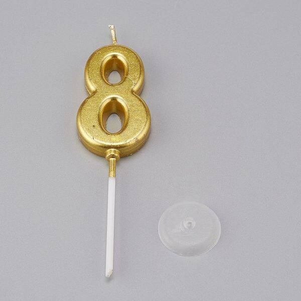 Paraffin Golden Candles