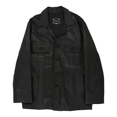 Unbranded Leather Jacket - Large Black Leather