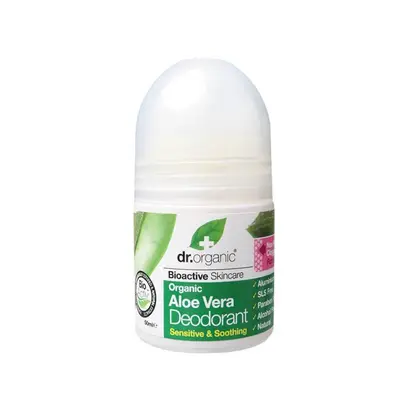 Dr Aloe Vera Bio Deodorant Roll On 50ml