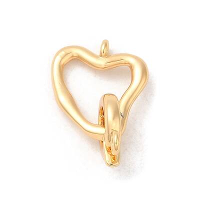 Brass Fold Over Clasps