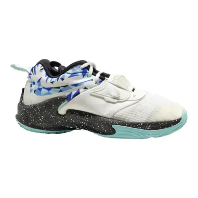 NIKE Zoom Freak 3 2022 Sneaker Trainers White Canvas Boys UK 6
