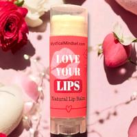 Love Your Lips - Organic Jasmine & Rose Lip Balm with Shea Butter, Natural Skincare, Comfort, Daily Gentle Lip Care, Nourishi...