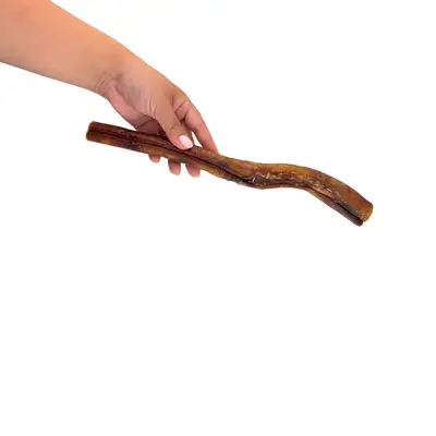 King Lou 100% USA Grass-Fed Beef KING Size Bully Stick - HUGE Long Lasting 12 Inch Single Ingredient Chew for Medium & Large ...