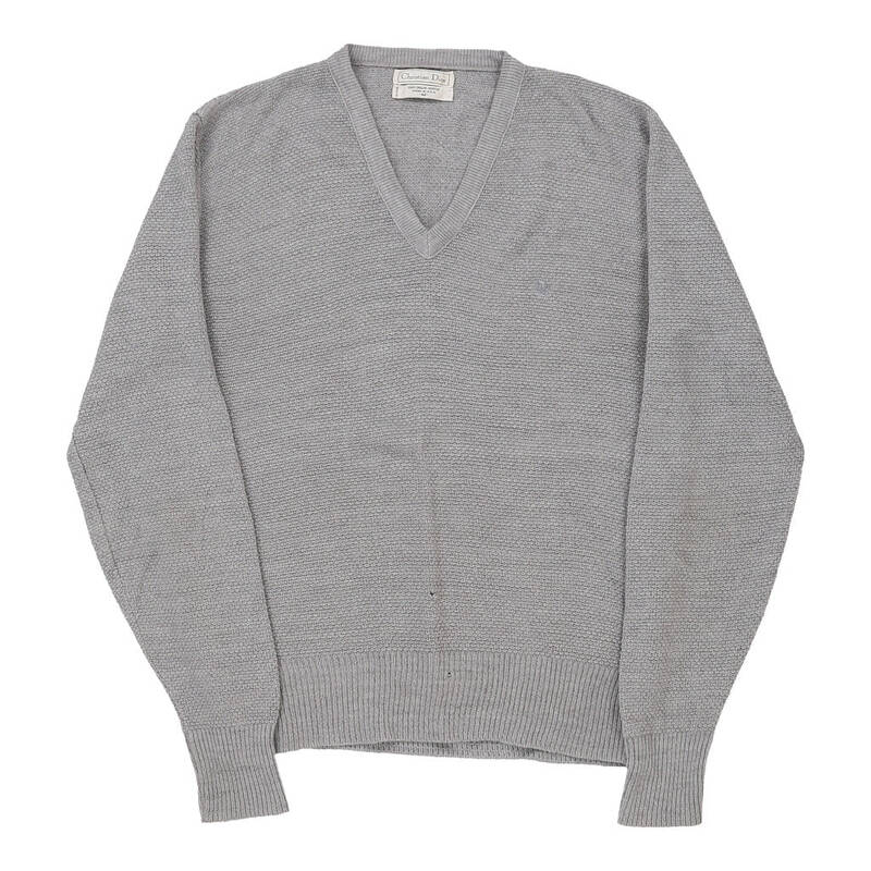 Christian Dior Jumper - Medium Grey Acrylic