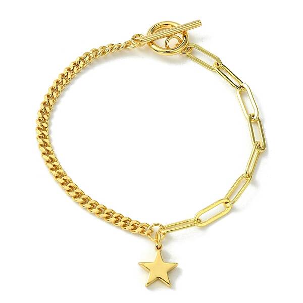 Golden Brass Charm Bracelets
