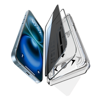 One Fish Screen Protector for iPhone16/15/14/13/12/11/ x/ Series with Clear or Anti-peeping film and Dust-free Bubble-free ap...