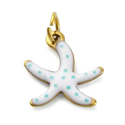 304 Stainless Steel Enamel Charms