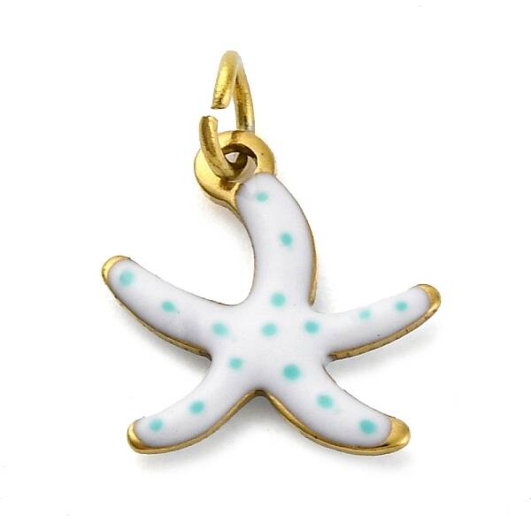 304 Stainless Steel Enamel Charms
