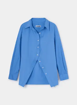 NO BOYFRIEND BLUE SHIRT | Size: M