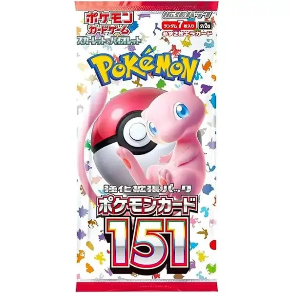 Pokemon 151 Japanese Booster Pack (Box Fresh)
