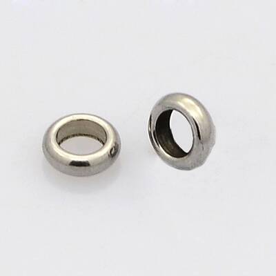 Tarnish Resistant Ring 304 Stainless Steel Spacer Beads