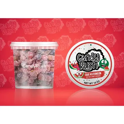 Sour Watermelon Cotton Candy Gushers - Viral TikTok  Sour Candy fruit blasts gushies