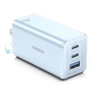 USB C Wall Charger,  65W Multiport USB C Charger, Foldable Fast Charger Block Compatible with MacBook Pro/Air,Surface Pro, iP...