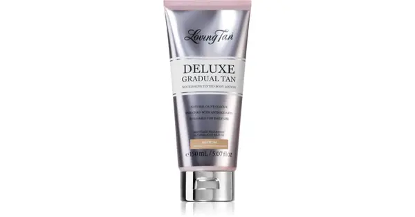 Loving Tan Deluxe Gradual nourishing body milk to enhance the tan color Medium 150 ml