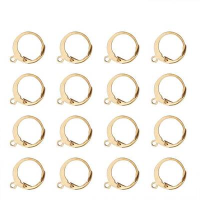 304 Stainless Steel Leverback Earring Findings