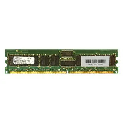 Samsung M312L2920BG0-CB3Q0 | 1GB DDR-333MHz PC2700 ECC Registered RDIMM CL2.5 1Rx4 2.5V 184-Pin Memory Module