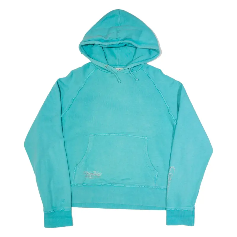 FAT FACE Womens Blue Hoodie UK 18