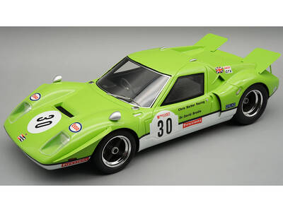 Lotus 62 #30 David Brodie Chris Barber Racing Team Nurburgring 500 Kilometres (1971) Mythos Series with Display Case Li...