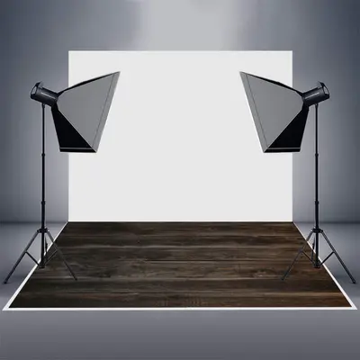 Deep Wooden Texture Baby Photography Floor Mat - Aperturee