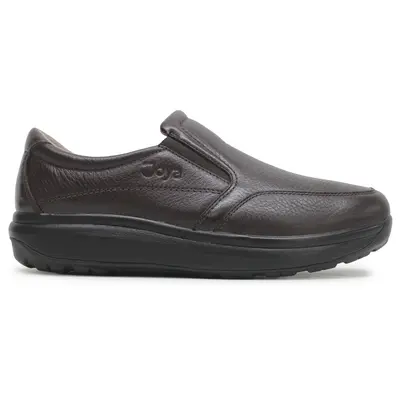 Joya Traveler II Leather Men's Comfort Shoes - Dark Brown - Size:US 9.5 Men