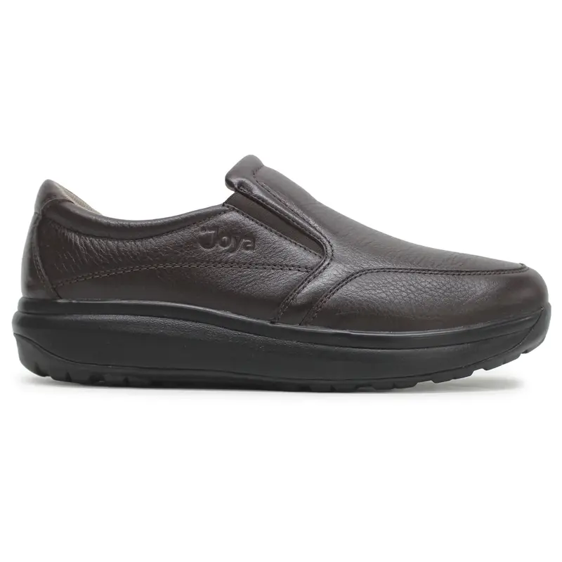Joya Traveler II Leather Men's Comfort Shoes - Dark Brown - Size:US 9.5 Men
