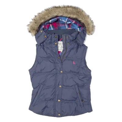 JACK WILLS Parka Puffer Gilet Blue Womens UK 8