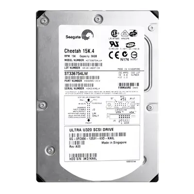 9X6005-141 Seagate 36.7GB Ultra-320 SCSI 15000 3.5-inch 8MB Hard Drive