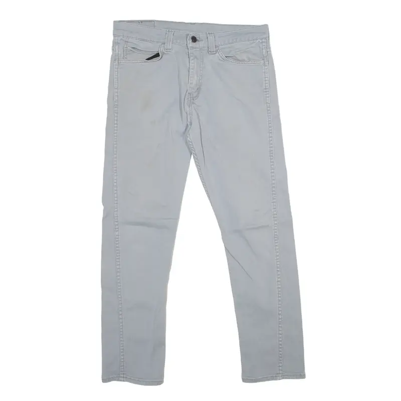 LEVI'S 508 Jeans Grey Denim Regular Tapered Mens W31 L30