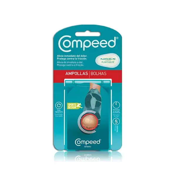 Compeed Cerotti per vesciche sotto i piedi 5 unità