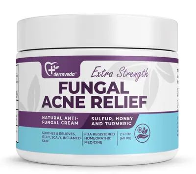 Dermveda® Natural Fungal Acne Relief Cream