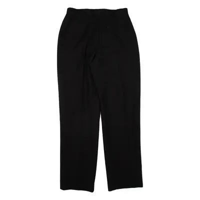 GEORGE SIMONTON Trousers Black Regular Straight Womens W28 L30