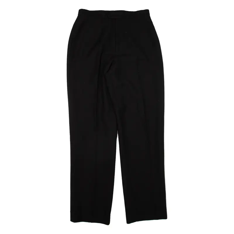 GEORGE SIMONTON Trousers Black Regular Straight Womens W28 L30