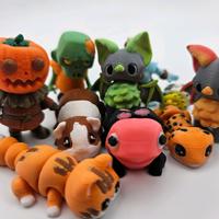 Pocket Pet Add Ons! | 3D Printed Articulating Flexi Fidget