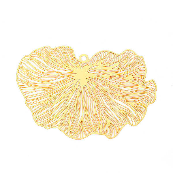 Brass Filigree Big Pendants