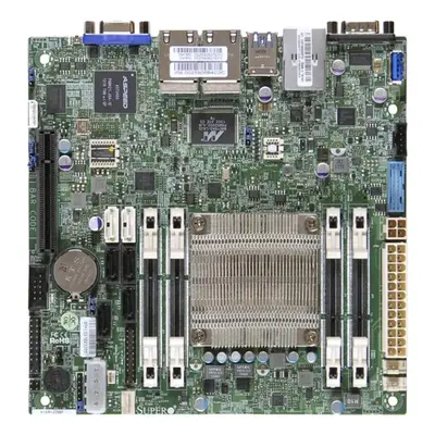 A1SAi-2550F Supermicro Socket FCBGA-1283 System on Chip Chipset Mini-ITX System Board (Motherboard) Supports Atom C2550 DDR3 ...