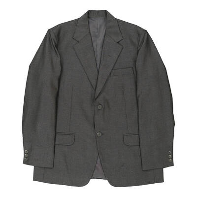 Virk Blazer - Large Grey Cotton Blend