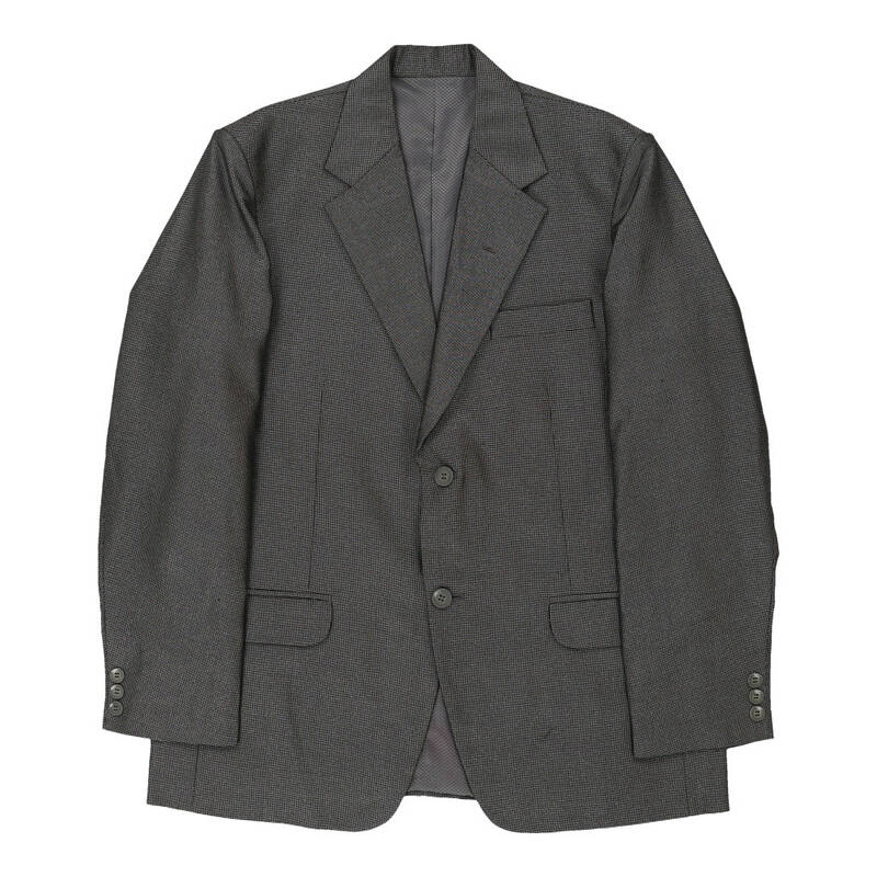 Virk Blazer - Large Grey Cotton Blend