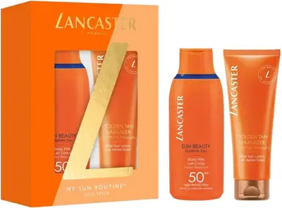 Lancaster Sun Beauty Duo SPF 50 sun protection gift set