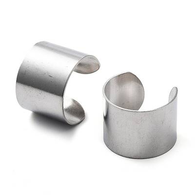Non-Tarnish 304 Stainless Steel Cuff Rings