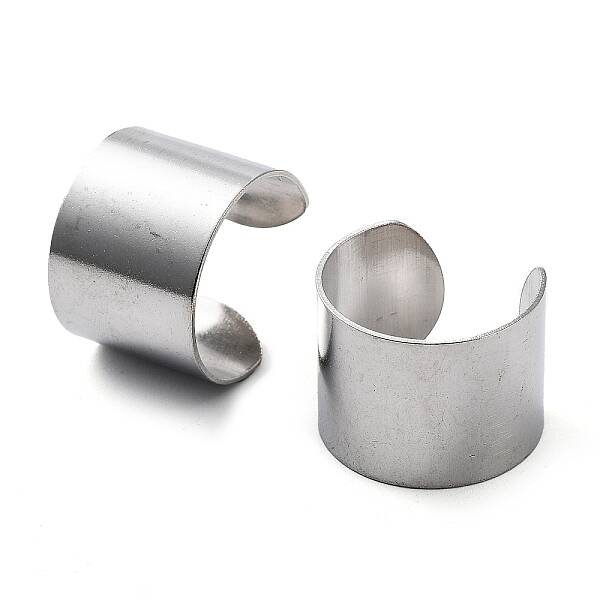 Non-Tarnish 304 Stainless Steel Cuff Rings