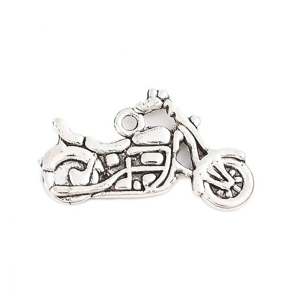 Tibetan Style Zinc Alloy Motorcycle Pendants