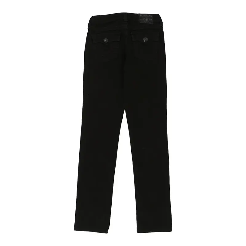 Julie Age 12 True Religion Jeans - 24W 30L Black Cotton