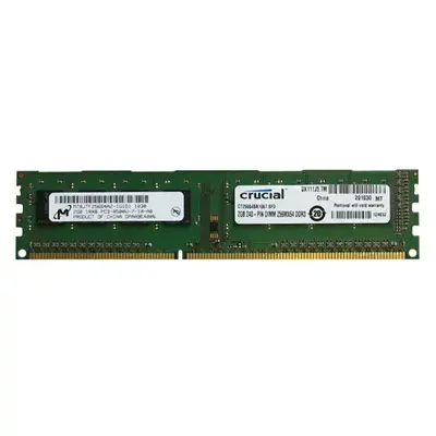 MT8JTF25664AZ-1G1D1 Micron 2GB DDR3-1066MHz UDIMM 1Rx8 CL7 Memory
