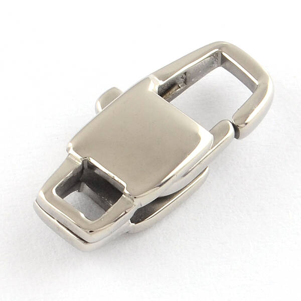 Tarnish Resistant Polished 304 Stainless Steel Lobster Claw Clasps